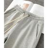 Full Cotton Casual Spring & Fall Gray Sweatpants