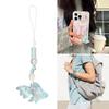 Lieblicher Fisch-Anhänger Handgefertigter Perlen-Handy-Anhänger Tragbares Mädchen-Modeaccessoire für Handys Trendige Frauen Damen