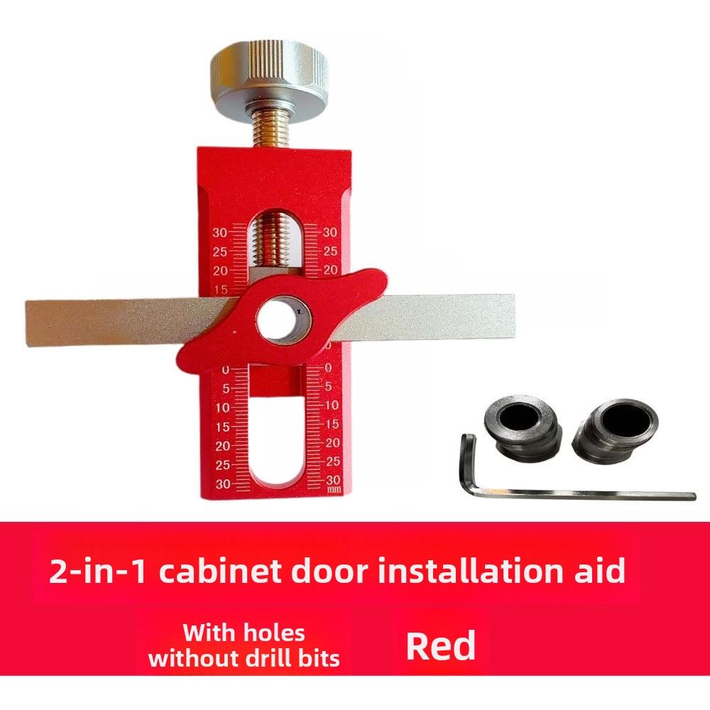 Aliaj de Aluminiu Multifuncțional Instalare Ușă Dulap Auxiliar Instalare Panou Ușă Instrument de Deschidere cu Arc