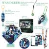 Hot Game The Knave Arlecchino Gaming Wanderer Xiao Furina Neuvillette Wriothesley Navia Decoration Emblem Gift Box Gift Keychain