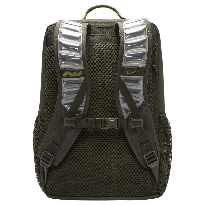 Nike Polyester Backpack Regular Unisex Green Lightweight Casual DQ5168-355