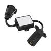 Trailer Light Adapter US To EU Trailer Converter Outdoor Activities Easy Installation Electrical Solution For Boat Trailer