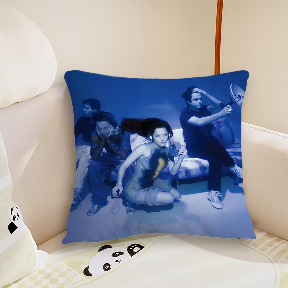 Band No One Noticed The cushion cover Pillow Case Plush Fabric Soft Double Sided Print Sofa Cushion Cover Throw Pillow Covers
