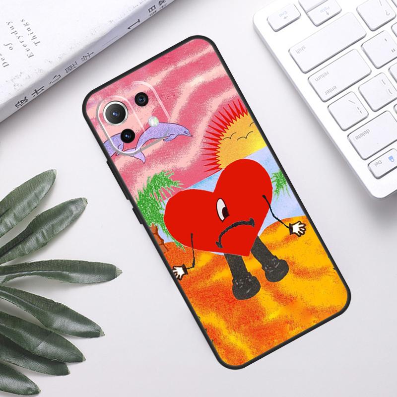 Bad Bunny Case For POCO F5 X3 X5 Pro F3 F4 GT M5s C40 Back Cover For Xiaomi 13 12 Lite 11T 12T Pro 12X