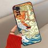 Japanese Surfers Case For Xiaomi Redmi Note 14 13 12 11 10 15 Pro Plus Cover For Redmi 15 C 13C 10C 12C 14C