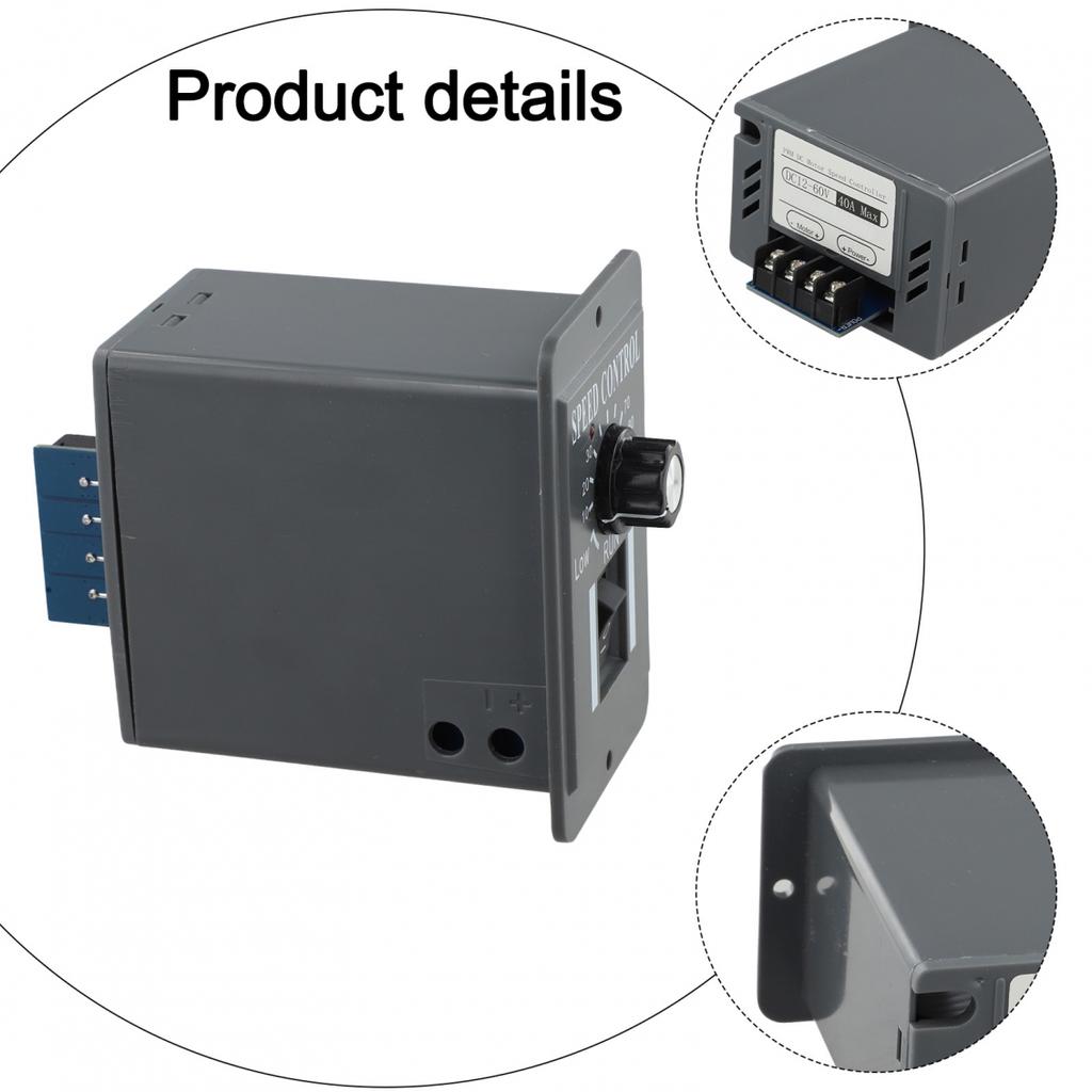 Effiziente Geschwindigkeitsregelung 40A Motorregler DC-Motor-Drehzahlregler