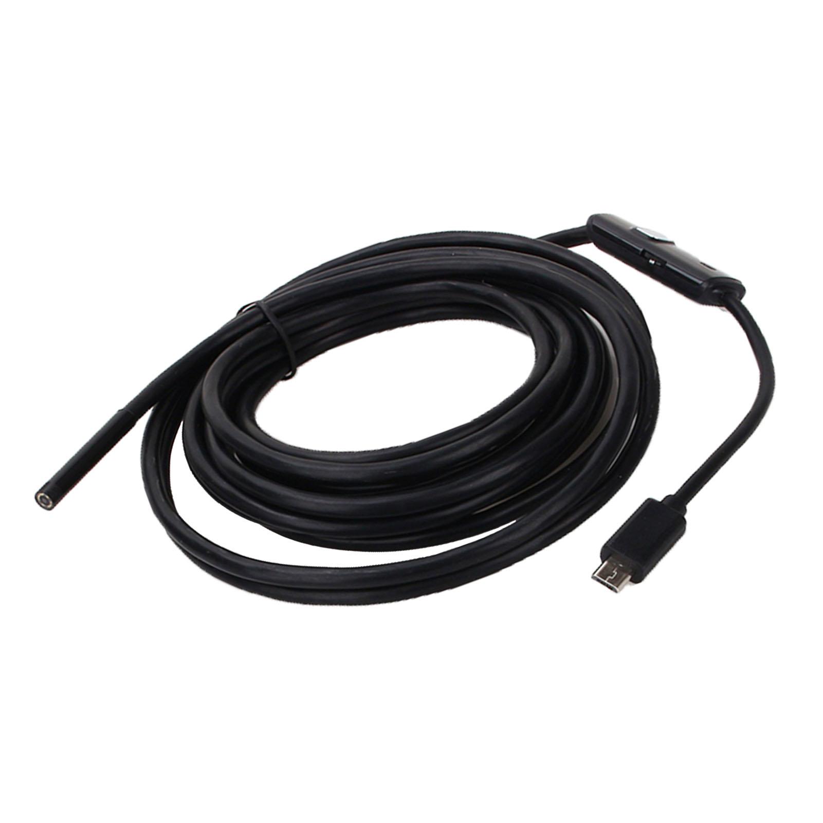 

HD Endoscope 3.5m Length 5.5mm Diameter Borescope Inspection Camera for Phone Computer