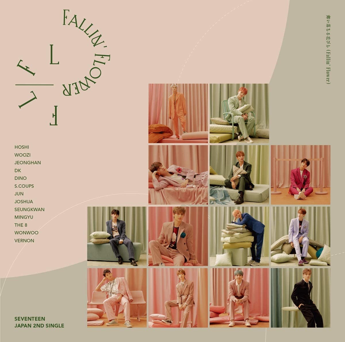 

CD SEVENTEEN - Fallin Flower (Обычное издание) PROS5025 Япония Поп Б/У