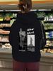 Women's European & American Fleece-lined New York Hooded Sweatshirt with Kangaroo Pocket, Long Sleeves for Autumn/Winter
