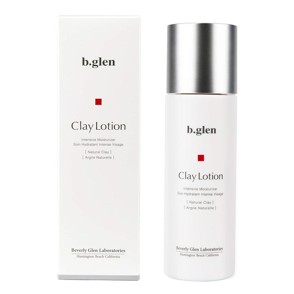 B.glen Loção de Argila Tônico Medicinal 120mL Acne Natural Cravos Aspereza da Pele Hidratante Hidratante Baixa Irritação Sensível Maquiagem
