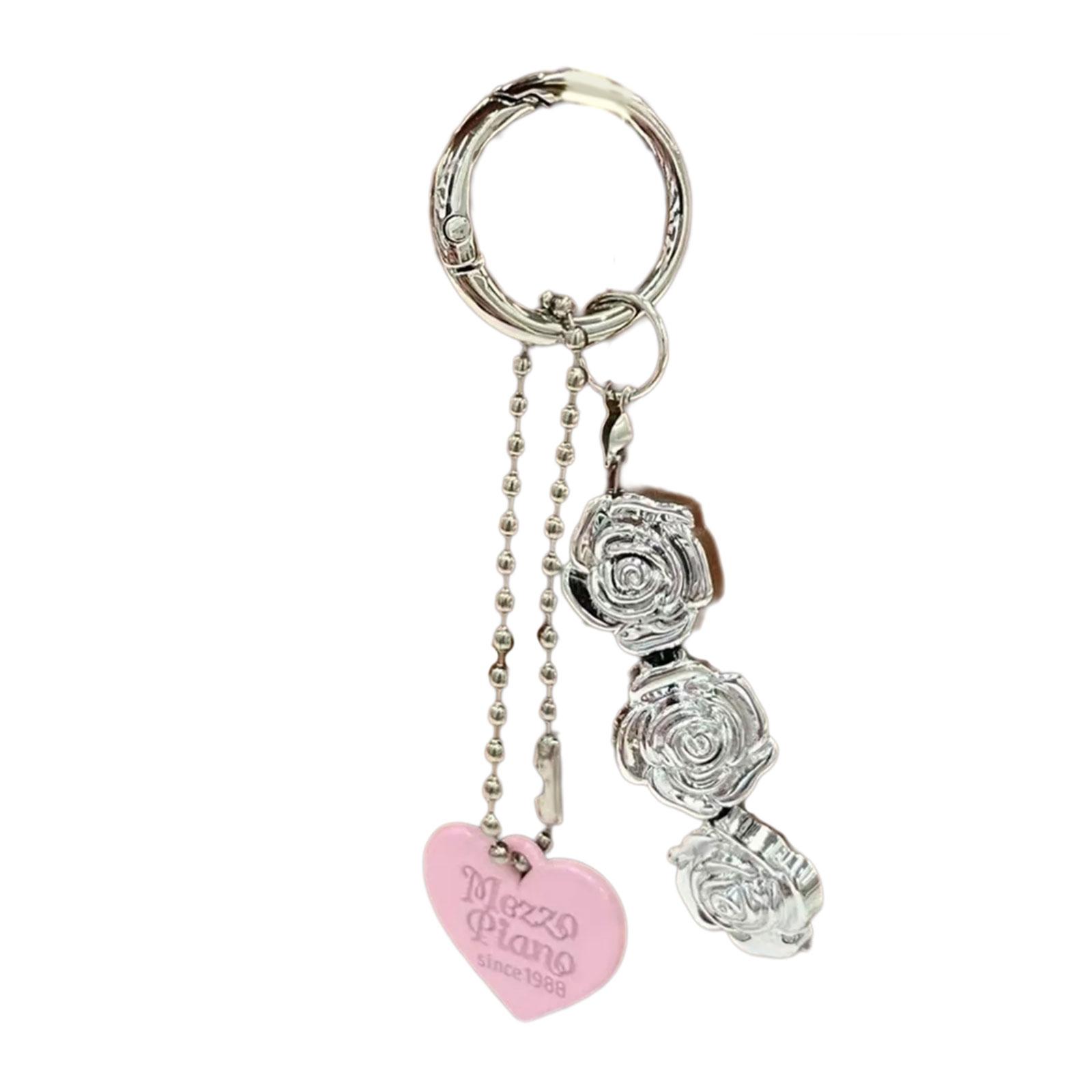 

Уникальный брелок с подвеской в виде бусины, персика/тыквы/цветка/звезды/сердца, модный аксессуар для сумки для женщин 3