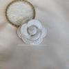 Elegant 3D Camellia Bow Brooch: Versatile French Style Corsage Pin for Women