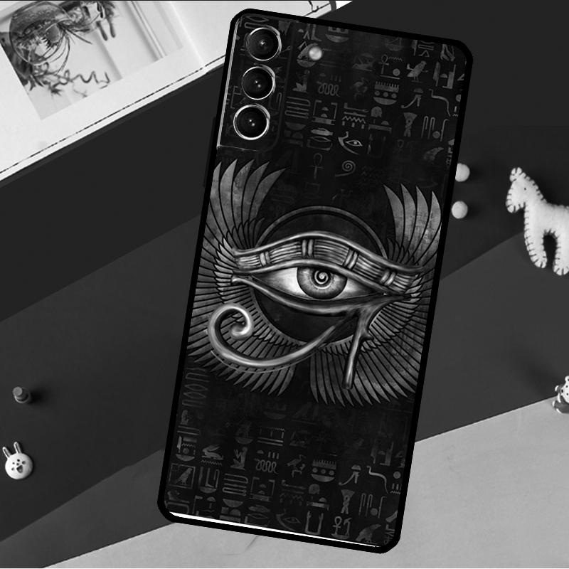 Egyptian Eye Of Horus Funda For Samsung Galaxy S26 Ultra S24 S22 S23 S25 Plus S20 S21 FE S9 S10 S25 FE Phone Case