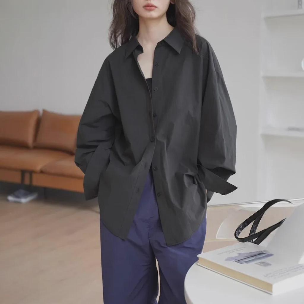 EIGHTHMONTH Women's Black Long Sleeve French Blouse Jacket - Autumn Collection