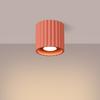 Plafon Aura 1 Gu10 Brzoskiwniony Alu Sollux Sl.1824