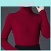 Sweater For Women With High Neck And Long Sleeves In Slim Fit Style For Spring