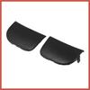 ACROPIX Pair Black Front Bumper Tow Hook Towing Eye Cover Cap Replacement 52127-47903 52128-47903 for Toyota Prius 2012-2015 Car Parts