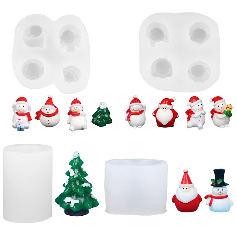 Weihnachts-Aromatherapie-Kerzenform - DIY-Nikolaus- & Baumschmuck