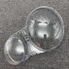 Fits 99-05 Mercedes-Benz E-Class W210 Headlight Lens Cover: Transparent PC Mask Crystal Face.