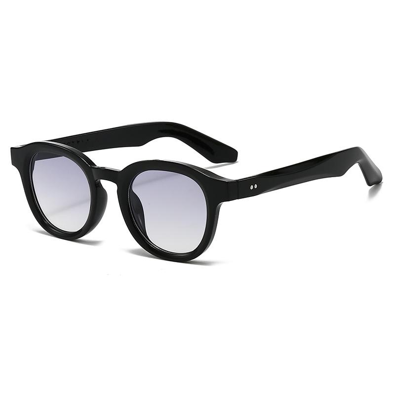 Modern New Fashion Round Shades Uv400 Classic Retro Sunglasses Men Women Wholesale High Quality Lentes
