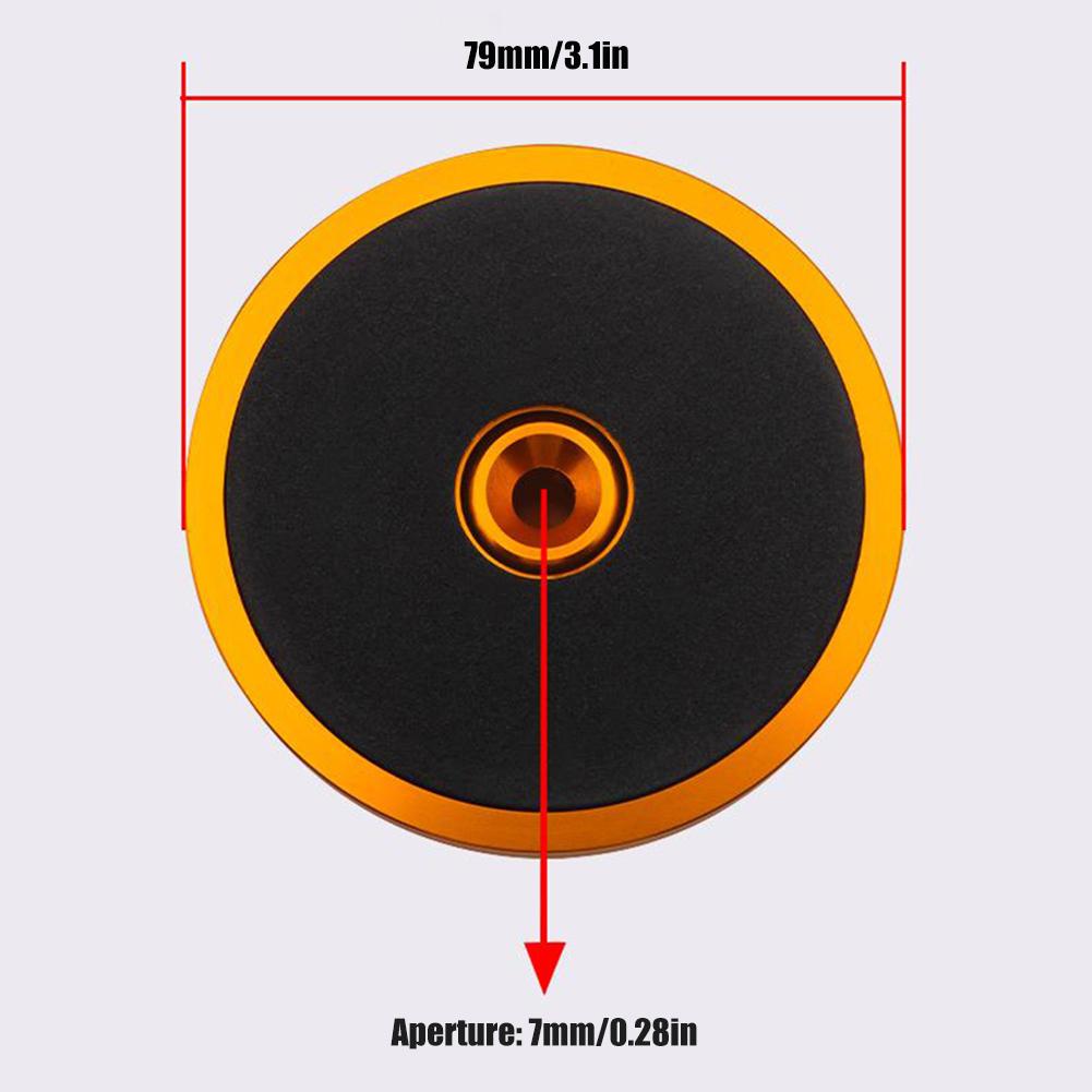 Vinyl Turntable Clamp with Level and Scale Phono LP Disc Stabilizer Vinyl Disc Turntable Weight Clamp for Vinyl LP Record Player