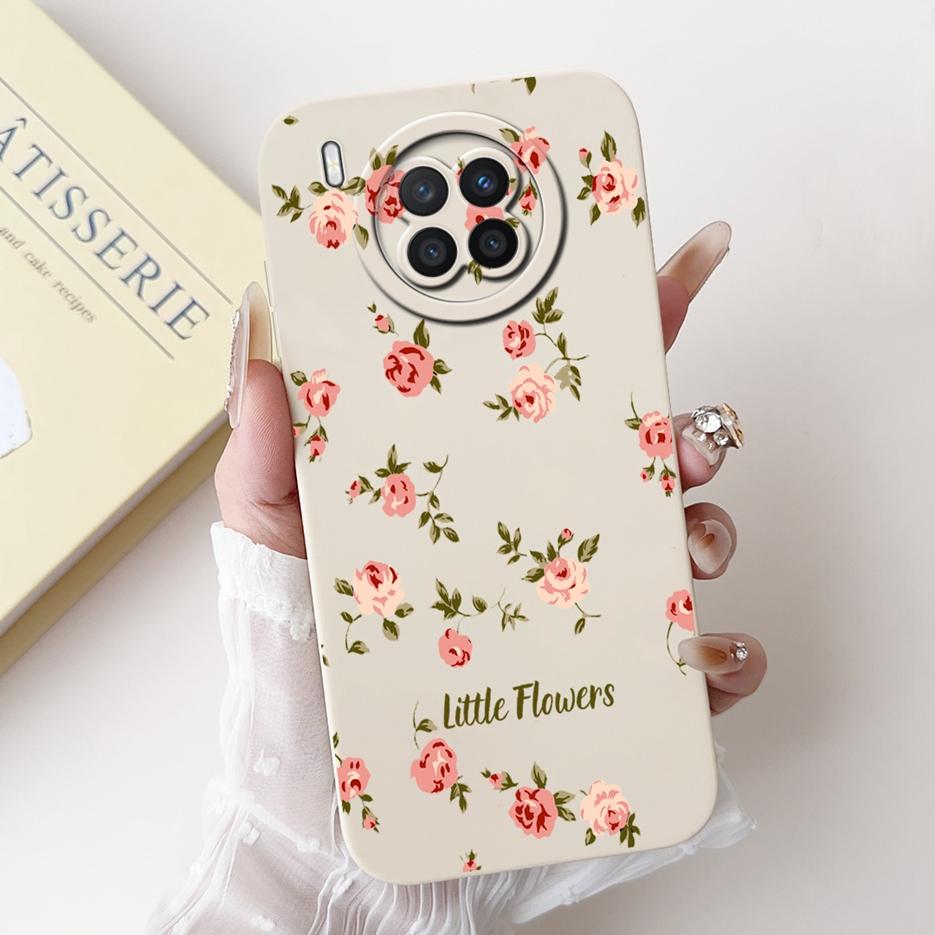For Huawei Nova 8i Case Honor 50 Lite NTN-L22 Luxury Candy Painted Cover Soft TPU Phone Case For Honor 50 Lite Nova8i Back Cover