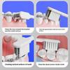 1Pcs Toothbrush Clean Braces Dental Tooth Brush Ultra-Fine Soft Bristle Toothbrush Oral Care Removable Folding Storage Design