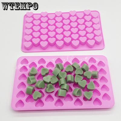 Mini Small Heart Shaped Chocolate Silicone Mould DIY Cake and Biscuit Decorations Homemade Tools Food Grade Kitchen Baking Moulds