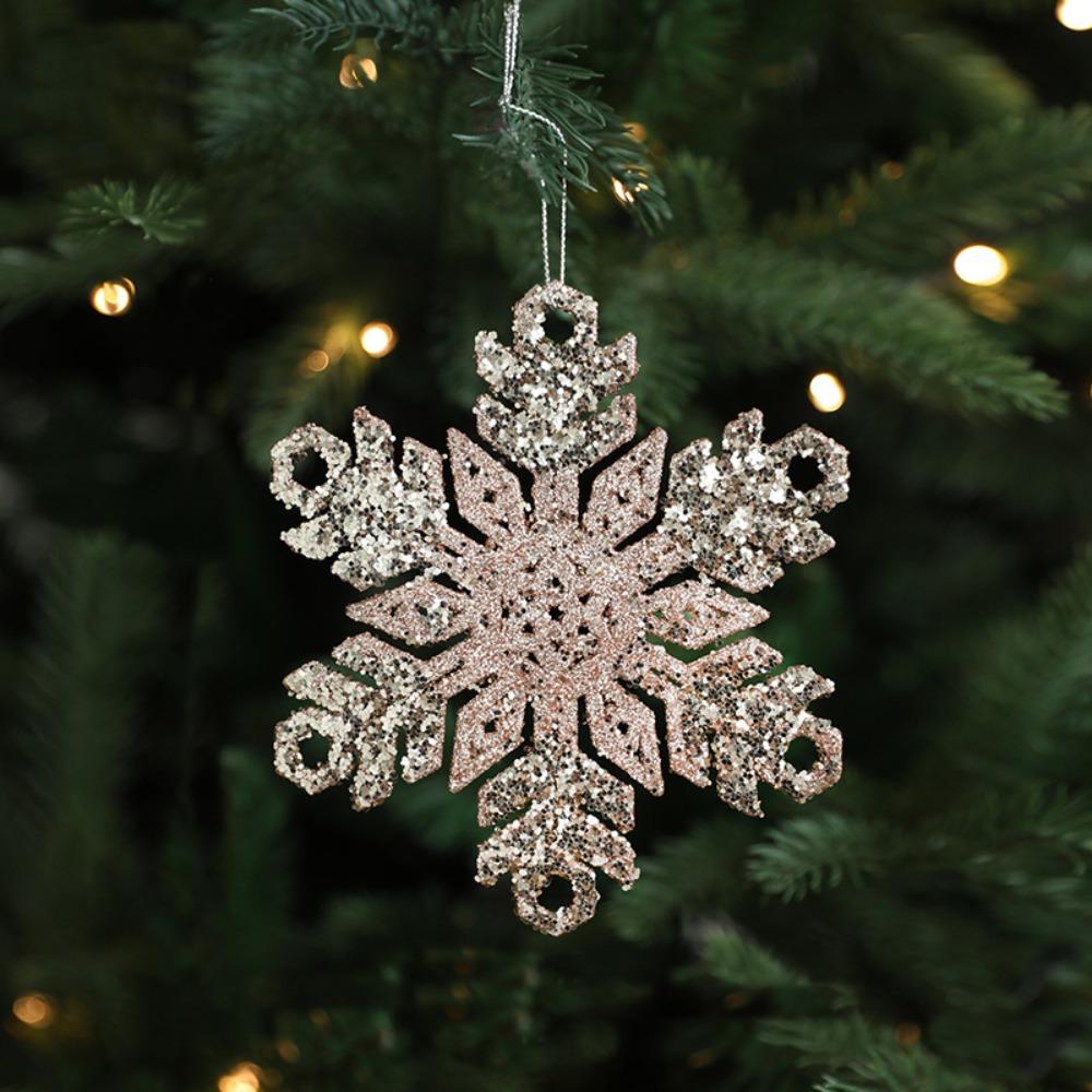 Hangging Xmas Ornament Snowflake Christmas Tree Decorations Christmas Tree Pendant New Year
