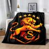 Galatasaray Flannel Blanket Soft All-Season Throw, Design for Camping, Car Travel, Hiking Sofa, Bed, Office Perfect Gift for Parties