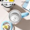 Cooking Emperor Large Capacity Insulated Cup Giant Ice Cup Women's New Cold-Keeping Car-Mounted Stainless Steel Straw Water Cup