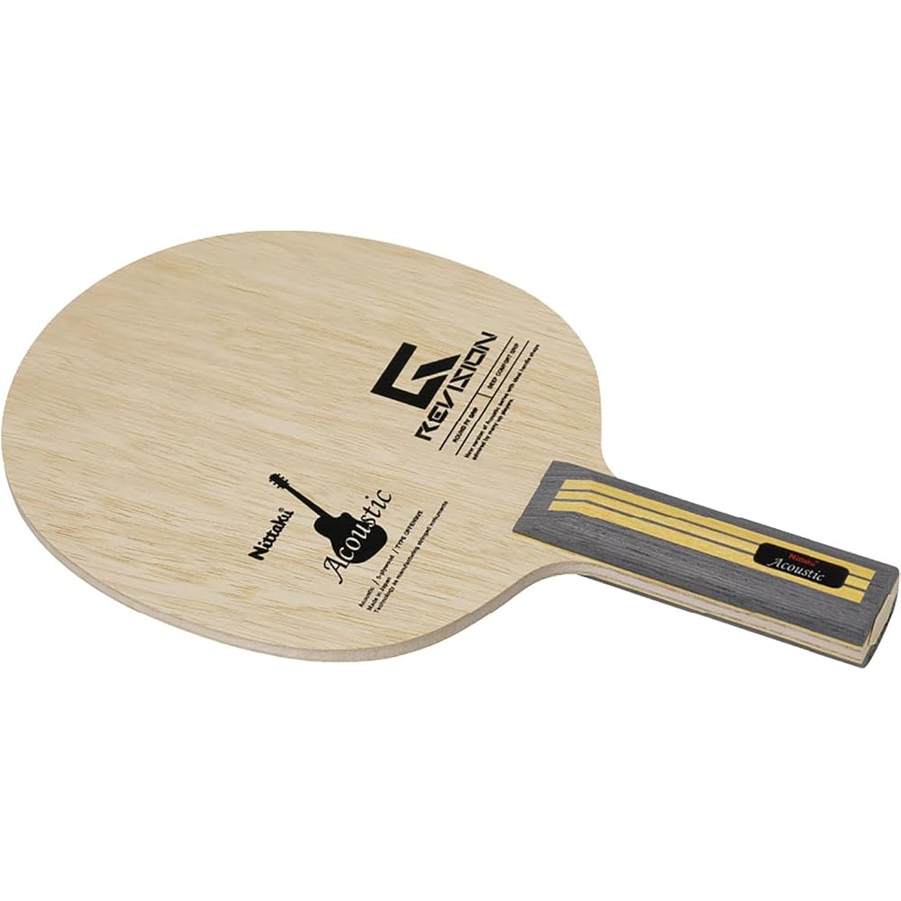 Ракетка для настольного тенниса Nittaku Acoustic G-Revision ST, хватка shakehand, NE6201