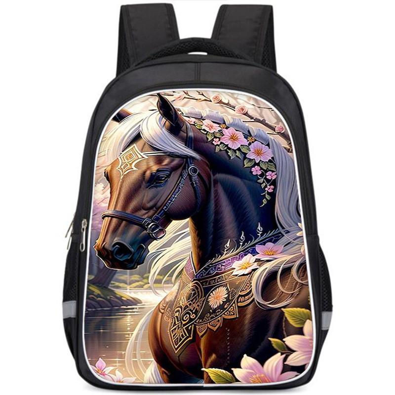 Large Capacity Lightweight Oxford Cloth Kids Backpack For School Unisex