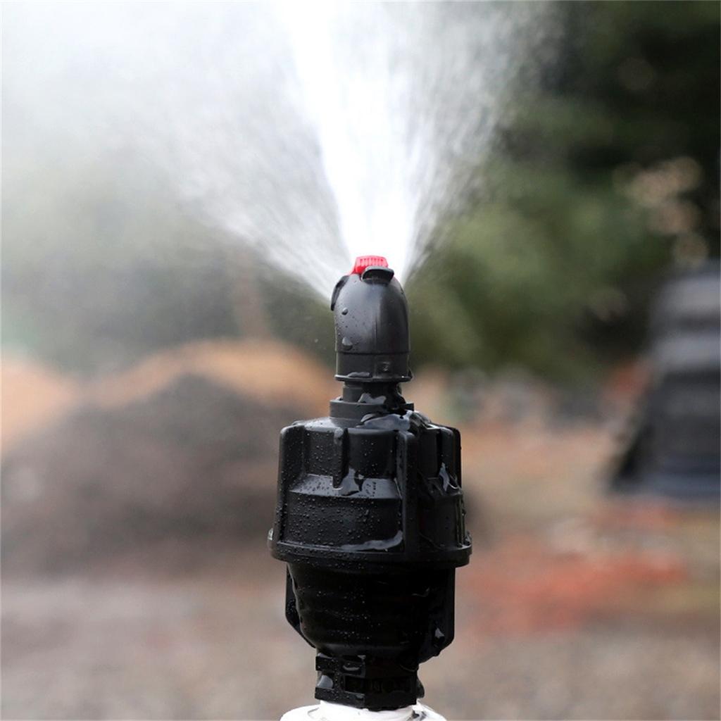 1/2" Male Thread Sprinkler Head 360 Degree Rotation Large-Area Automatic Garden Orchard Lawn Irrigation Watering Nozzle Device
