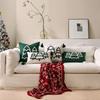 Xmas Trees Pattern Christmas Pillow Covers Sofa Couch Home Textile Pillow Cases Gifts Christmas Supplies Cushion Covers Home