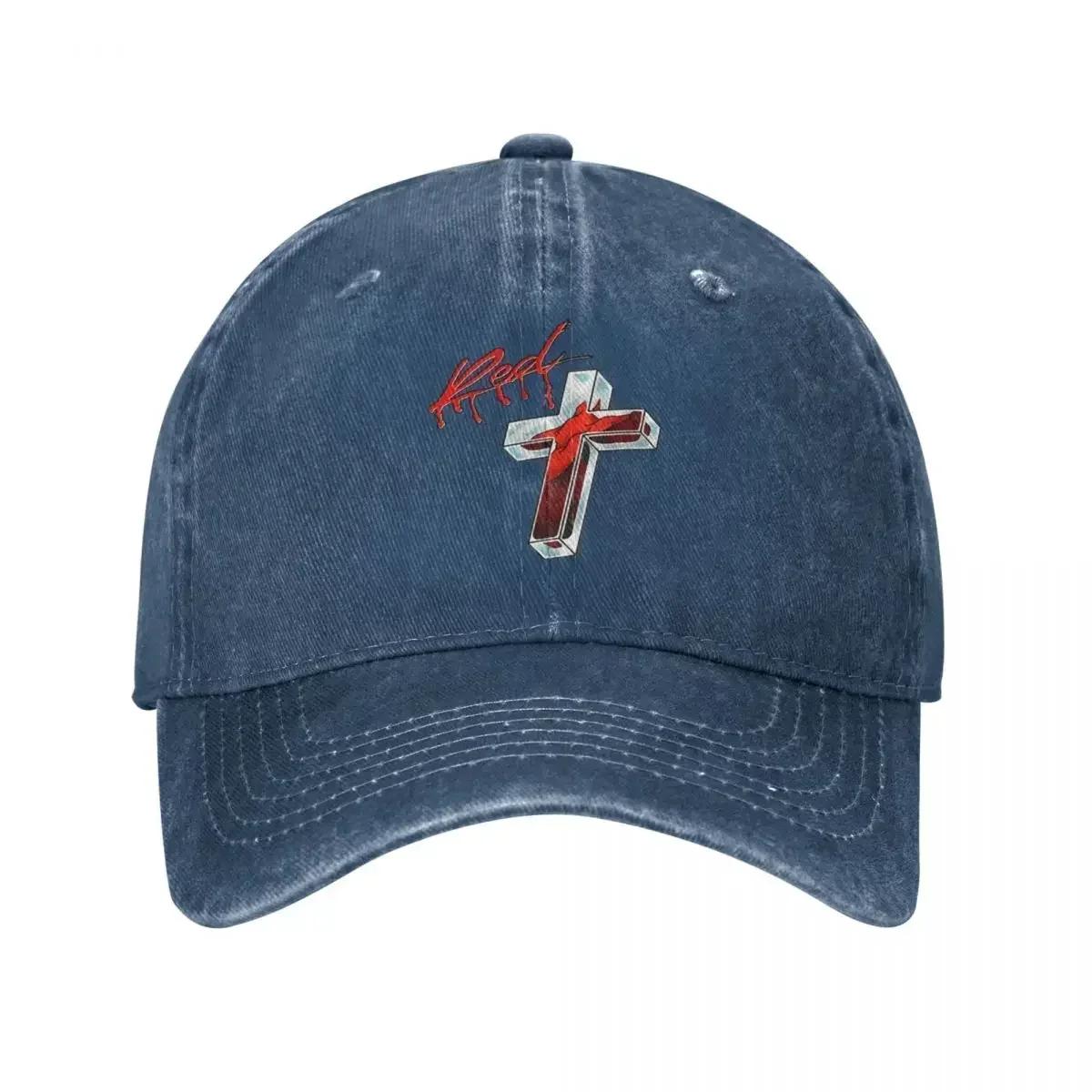 Retro Cross Playboi Carti Baseball Cap Music Halloween Distressed Washed Caps Hat Classic Outdoor All Season Travel Snapback Cap One Size