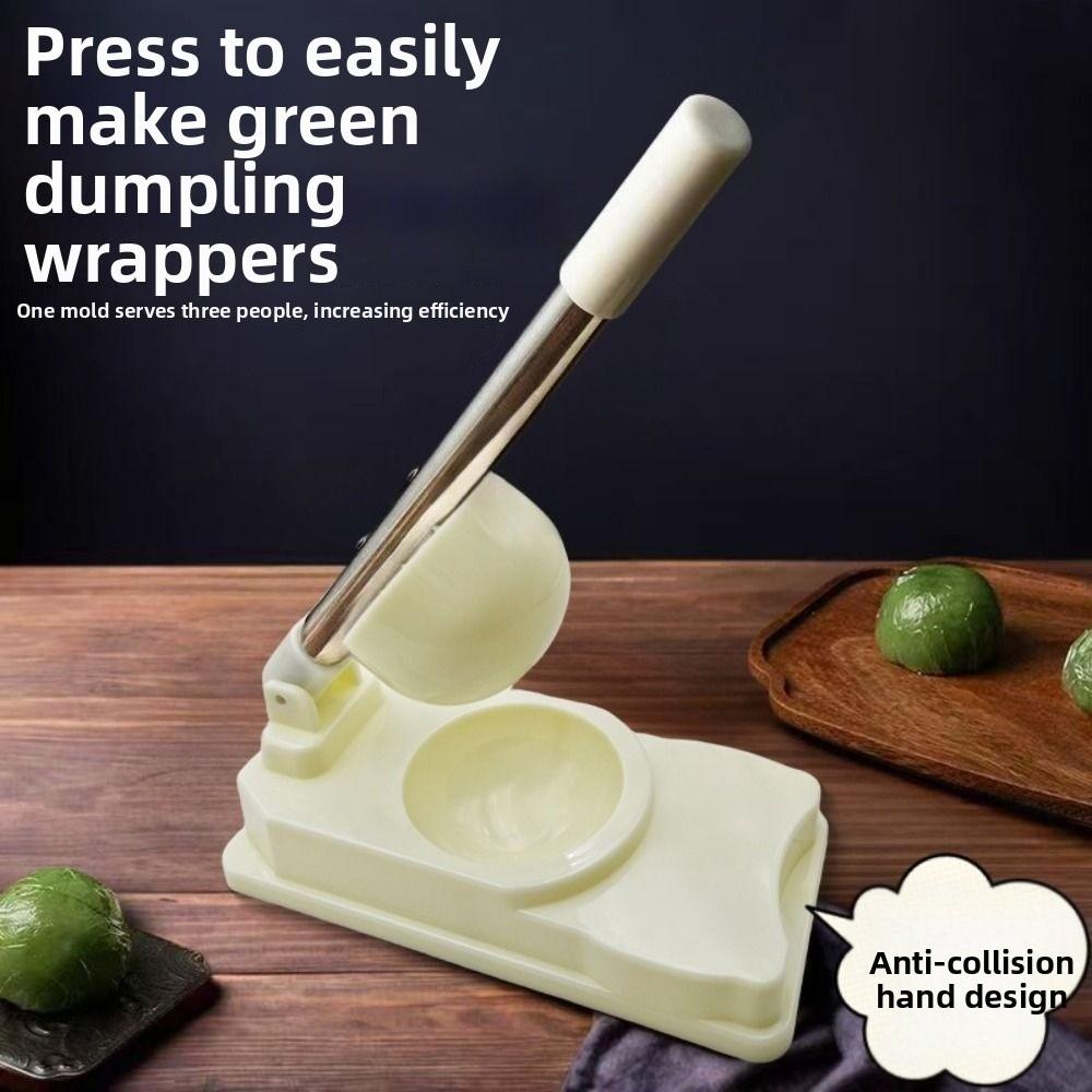 Non-stick Dumpling Skin Wrapper Mold Hand Press Dough Press Maker Restaurants