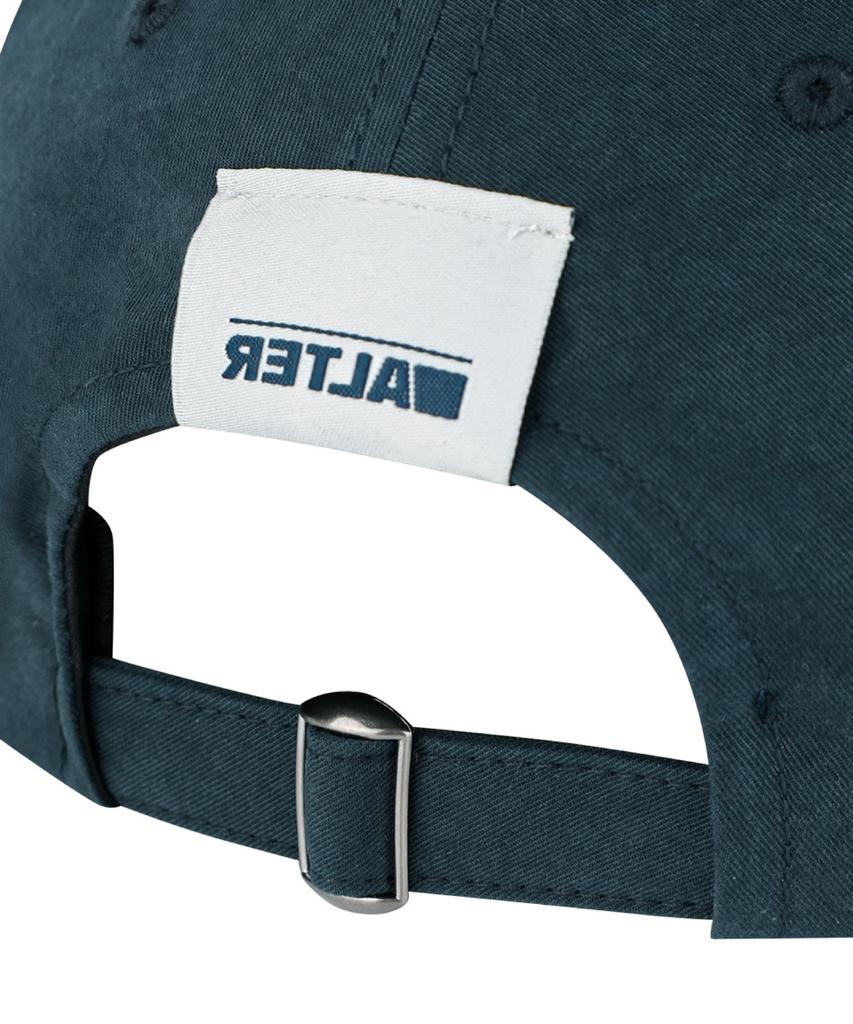 ALTER STUDIO Cotton Neat Logo Ball Cap_Navy