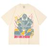 T-shirt Unisex in Cotone Pesante 230 g/m² 100% Cotone con Stampa Fullmetal Alchemist V4 Alphonse