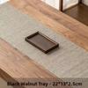 1pc Rectangular Wooden Serving Tray Dust-resistant Portable Tray Tableware Food Tray Home For Kitchen Dining Party Tea Bar Tray