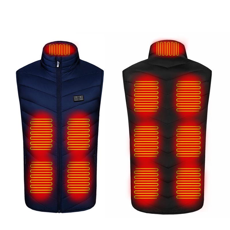 Smart Electric Heated Vest - Rechargeable, Constant Temperature Heating Apparel