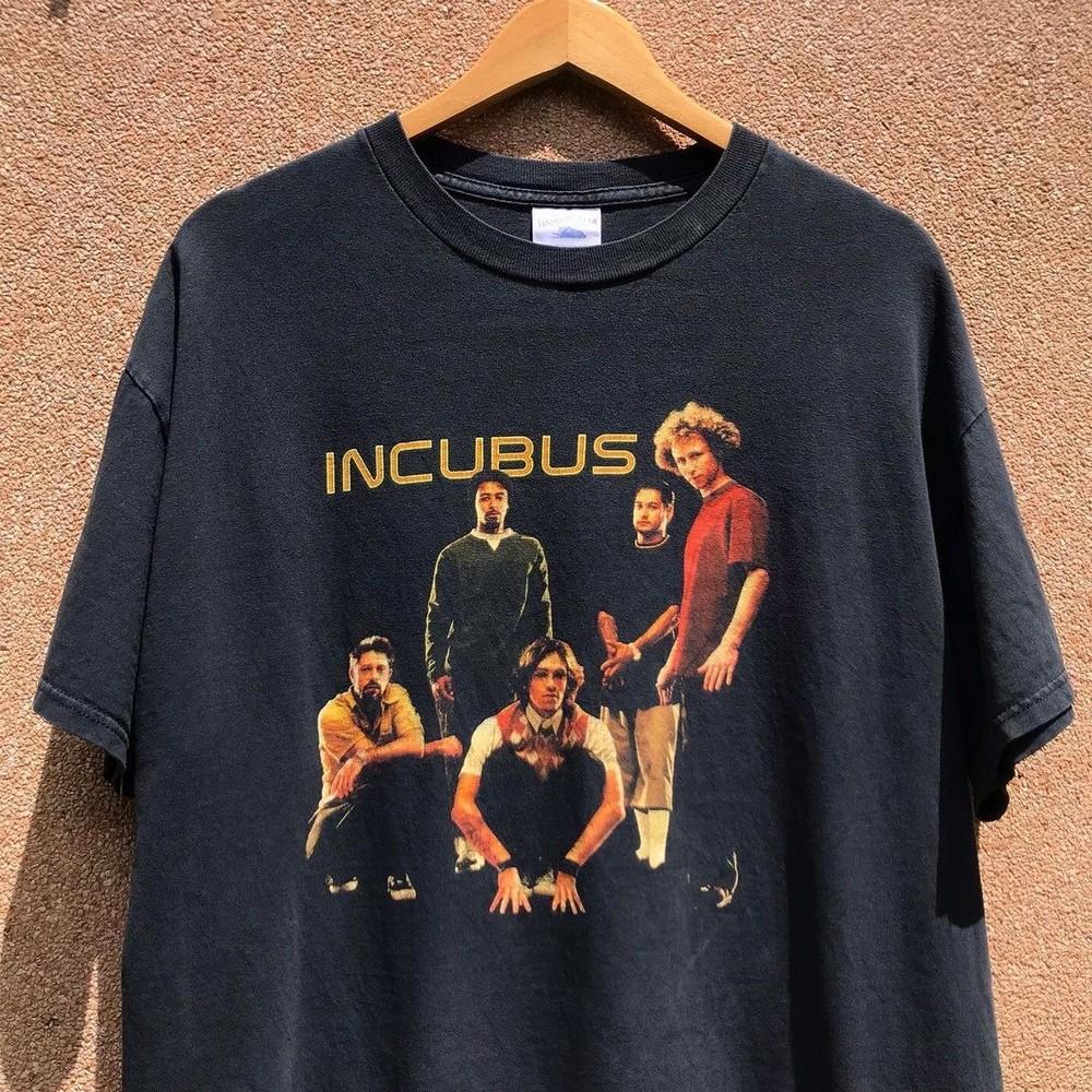 

Reprint Incubus Morning View Tour 2002 rare design black T shirt vtg Unisex T-Shirt XL