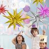 8pcs Exploding Star Balloons, Pointed Star Foil Balloons, Mylar Balloons, Birthday Party, Christmas Decorations