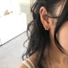 Small Glossy Bow Metal Ear Buckle Female Simple Sweet Fresh Cute Fashion Personality Versatile Earrings