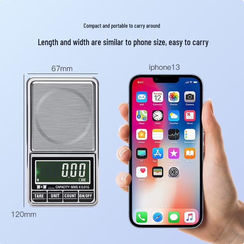 HC 500g/0.01g Digital Pocket Scale (CN Version)
