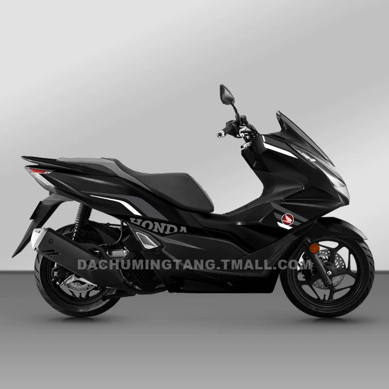 Applicable to Honda's new PCX160 modified whole car decorative version flower latte waterproof sticker to protect personalized decal