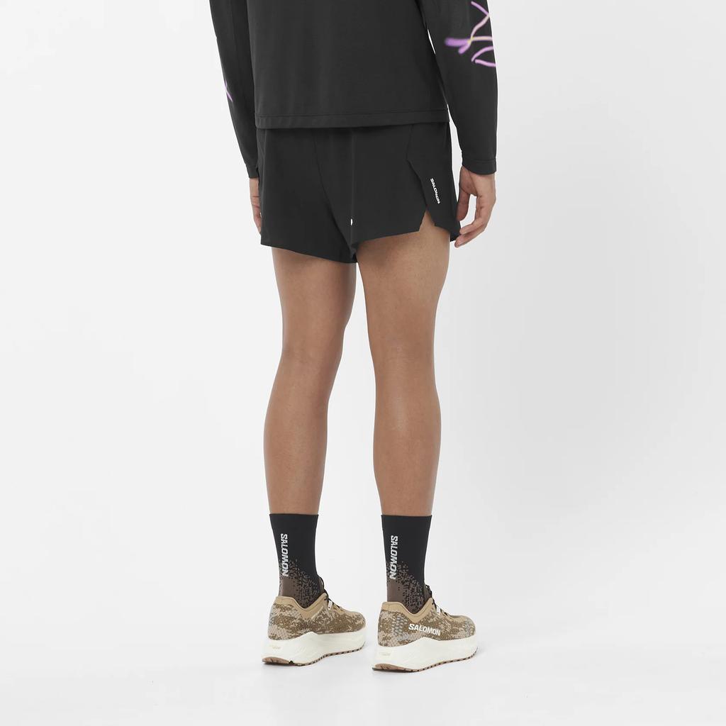 Salomon Sense Aero Split Breathable Quick-Dry Lace Running Shorts Men shorts C27586
