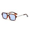 UV Protected Lightweight Comfortable Durable High Quality Retro Alloy Metal Square Shaped For Both Female Male Sun Glasses