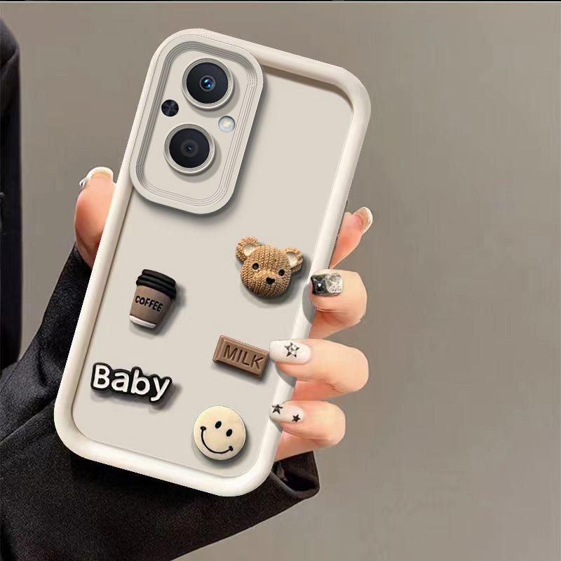 For Huawei Y6P Y9S Y7 2019 Cute 3D Bear Cartoon Silicone Case on Huawei Enjoy 9 Magic5 Pro Honor Play30plus Nova 9 Back Cover
