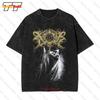 Xasthur Depresivní Atmosférický Black Metal Vintage Oversized Tričko HFU8